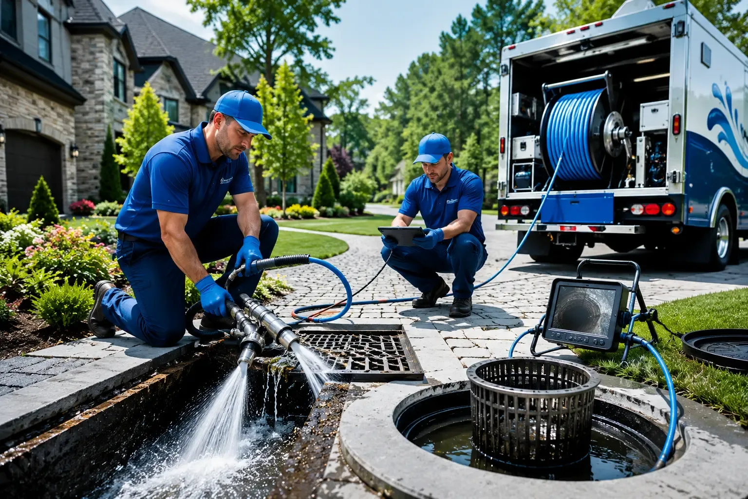 Local outdoor drain cleaning professionals in Lambertville, NJ